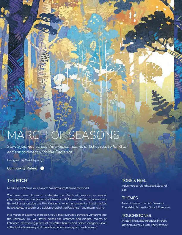 Campaign Frame: March of Seasons