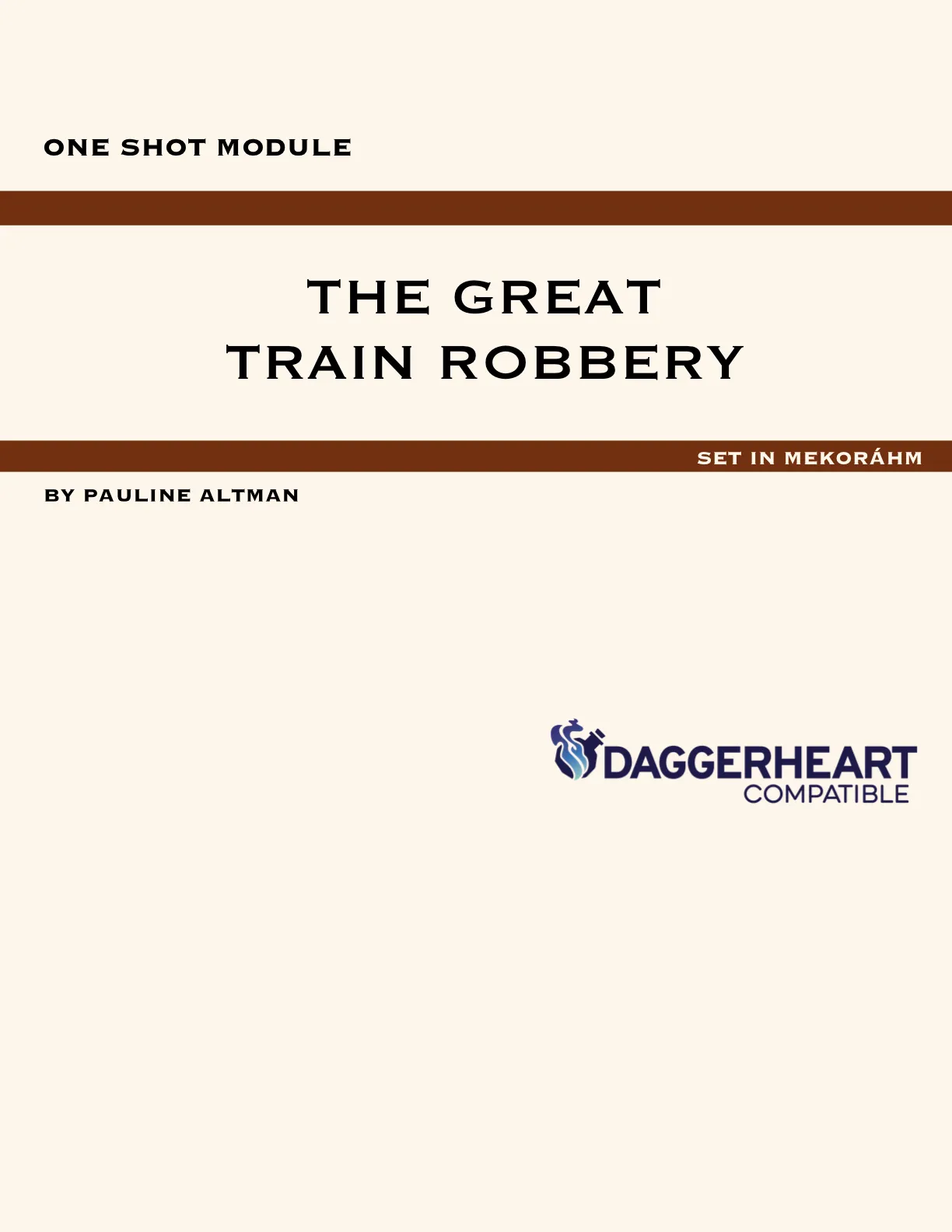 The Great Train Robbery