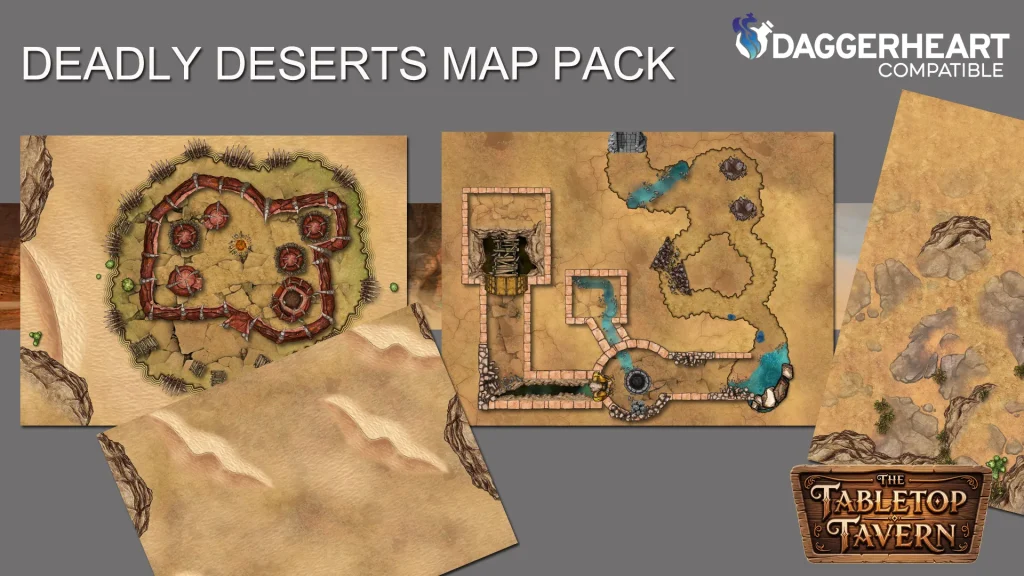 Deadly Deserts Map Pack