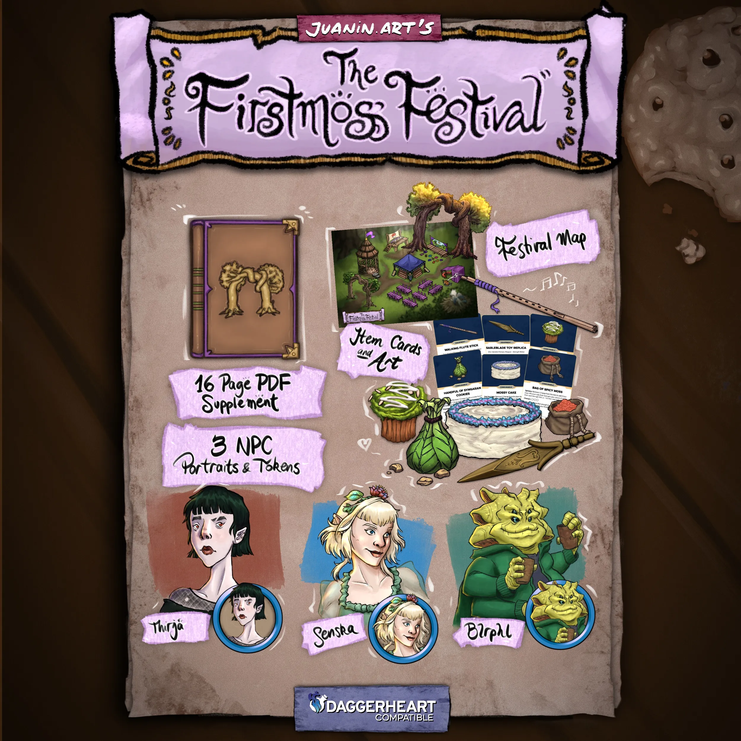 The Firstmoss Festival – Daggerheart Compatible