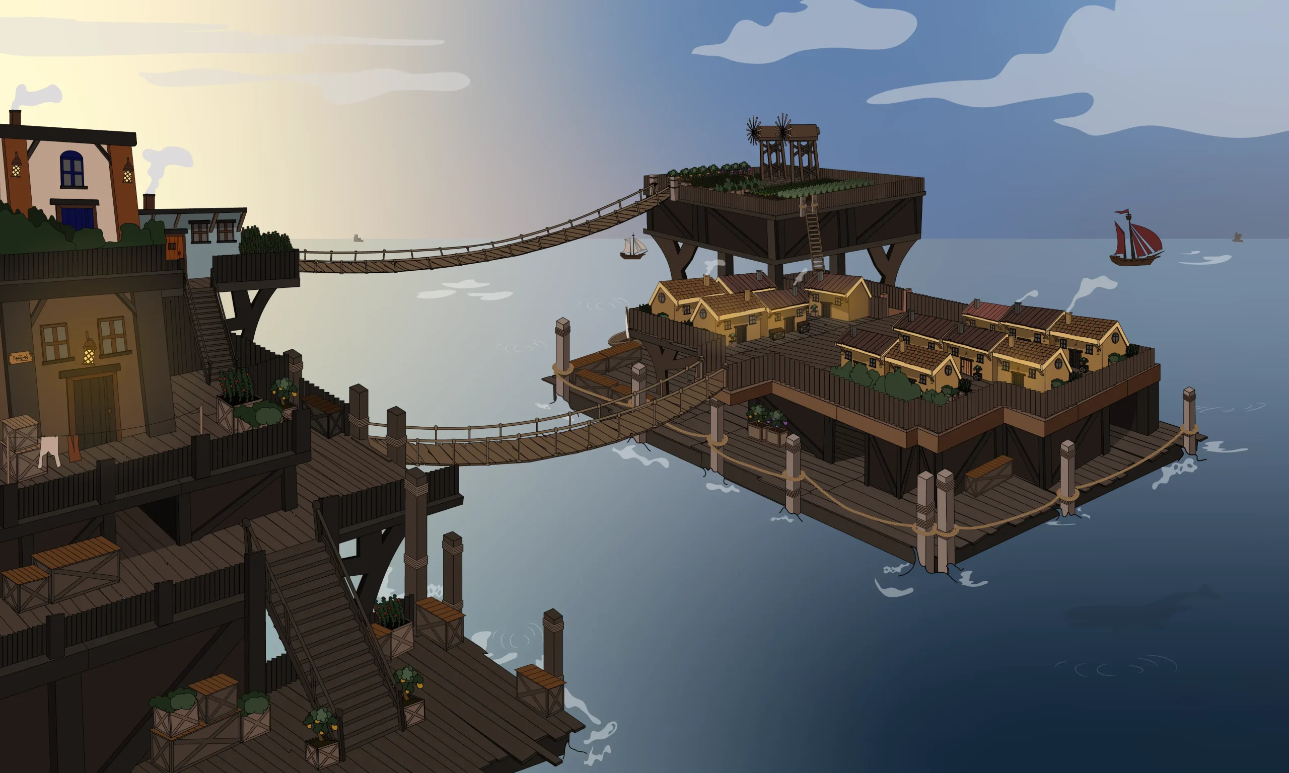 Tidebound – An ‘Adventure on the Seas’ Fantasy Campaign Frame