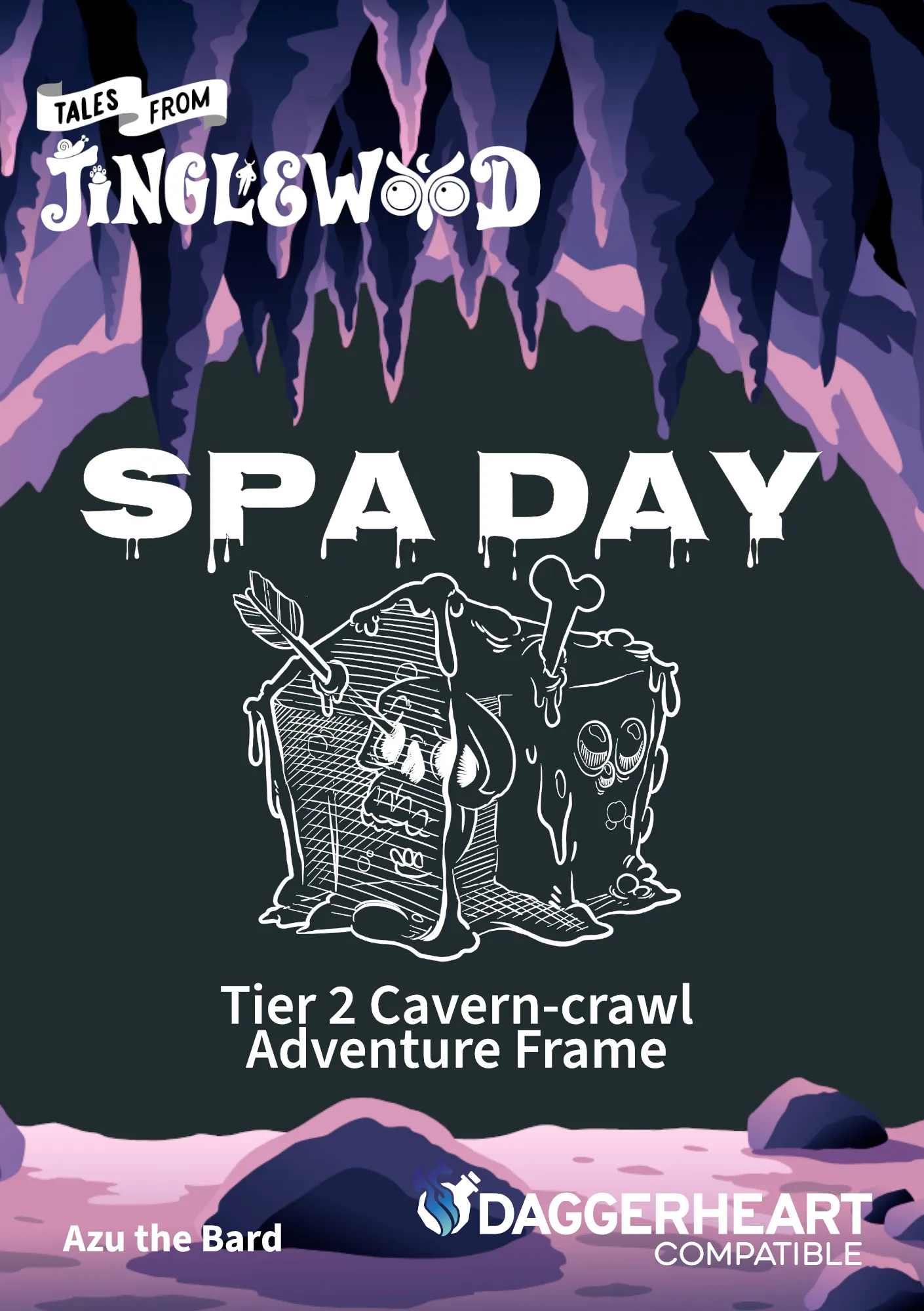 Cave Exploration Adventure Frame | Tier 2 | Tales from Jinglewood – Spa Day | Free-RPG-Day 2026