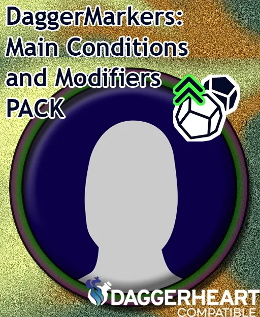 DaggerMarkers: Main Conditions and Modifiers Token Markers