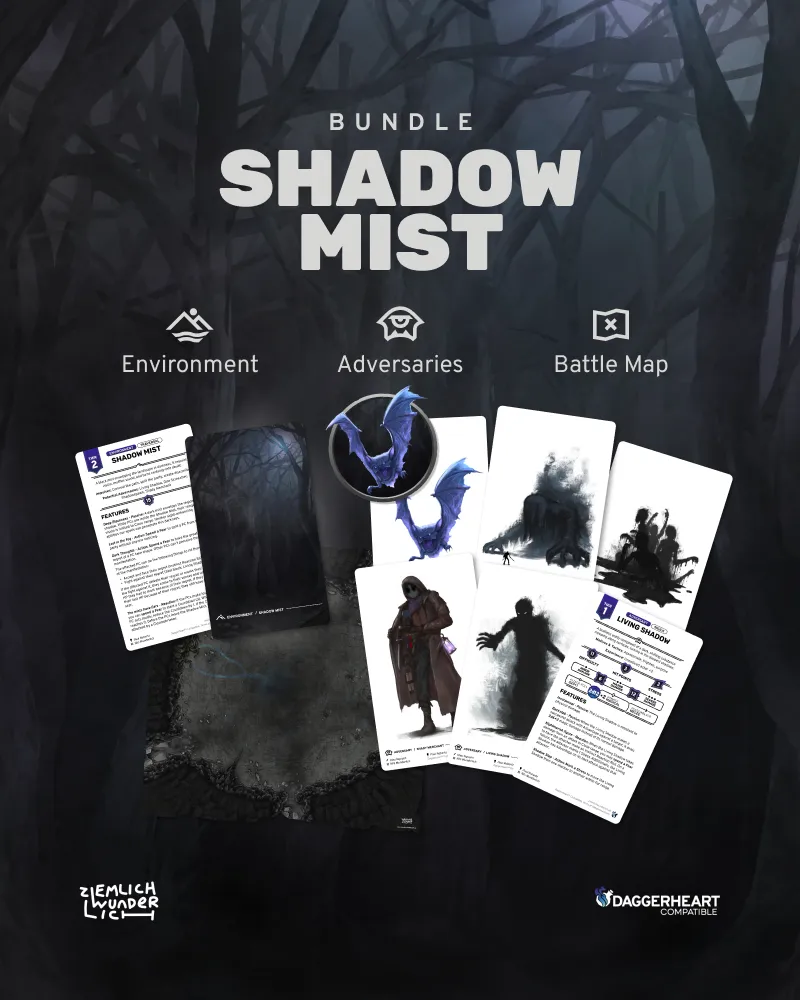👻 Shadow Mist – A Daggerheart™ Compatible Bundle