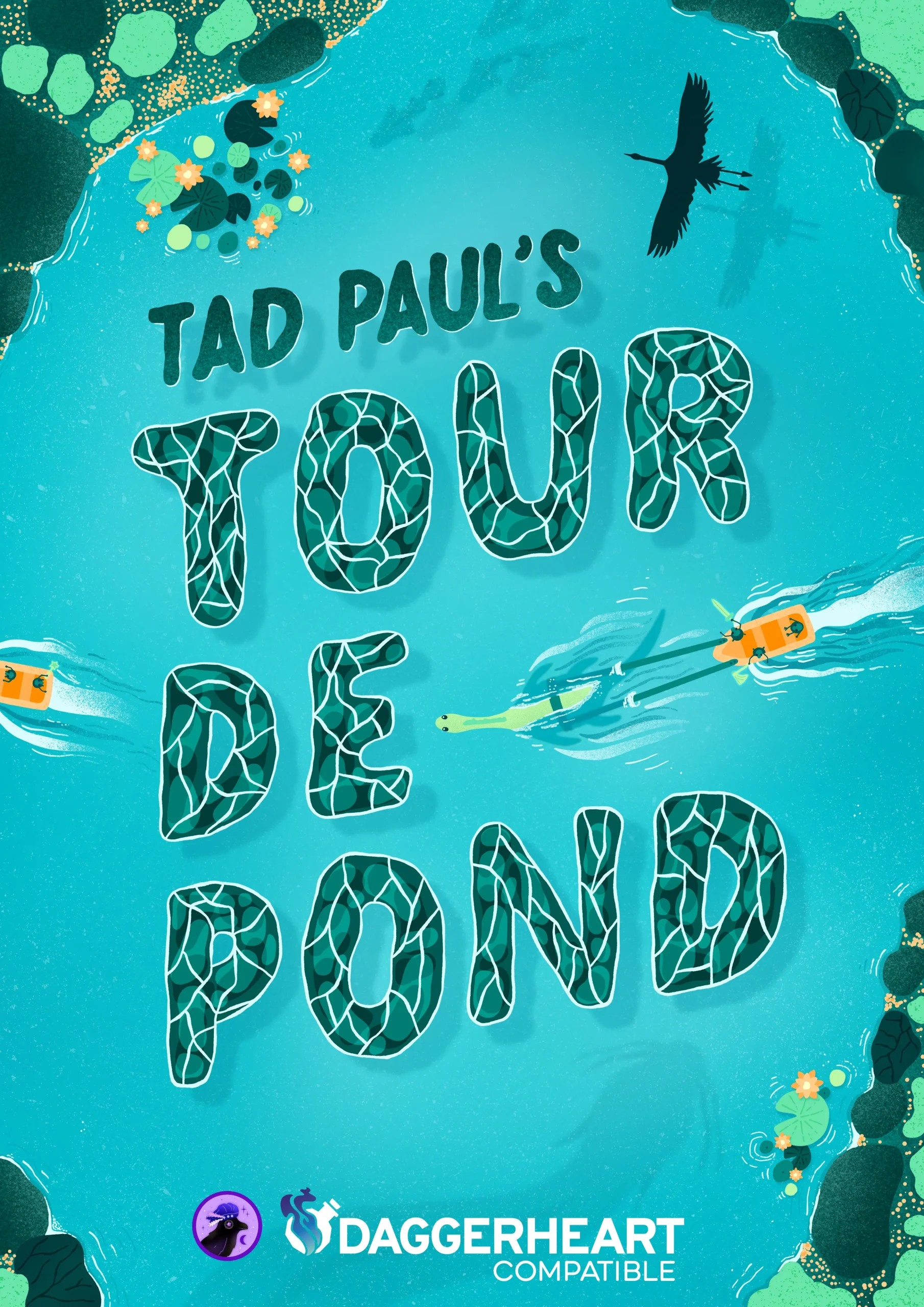 Tier 1 Racing Adventure Frame | Tad Paul’s Tour de Pond | Heart of Daggers Exclusive