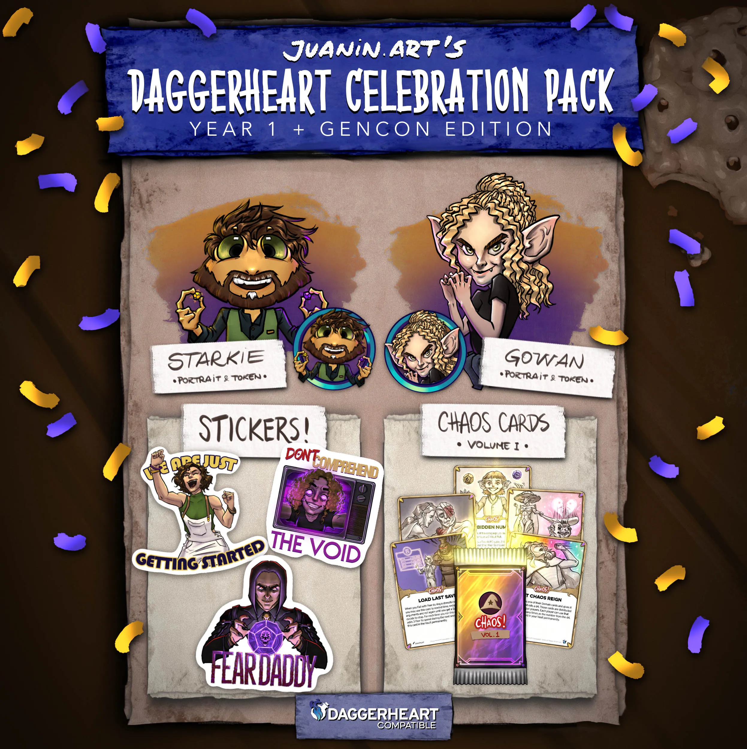 Daggerheart Celebration Pack – Year 1 Edition + GenCon Bonus