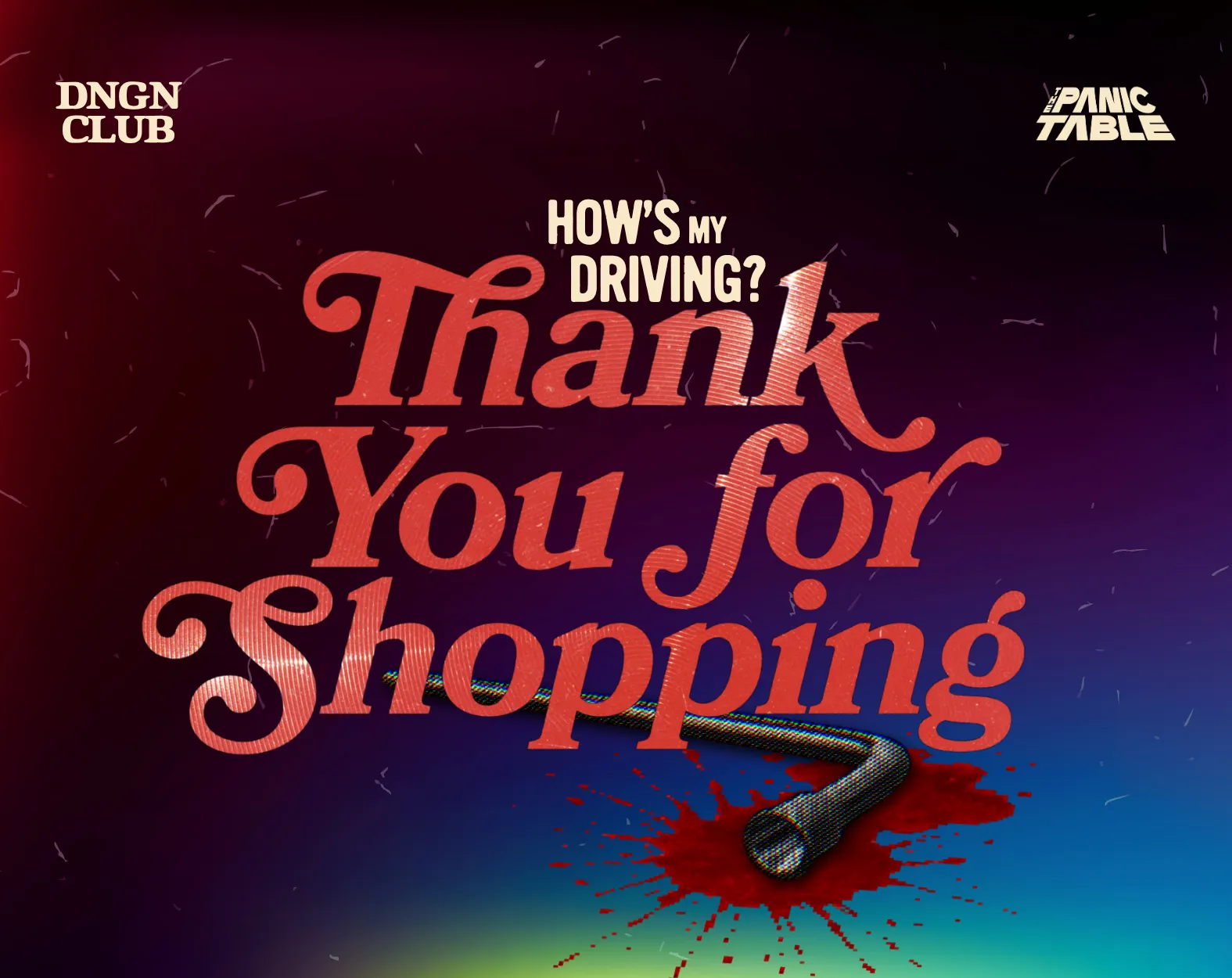 HOW’S MY DRIVING?: THANK YOU FOR SHOPPING