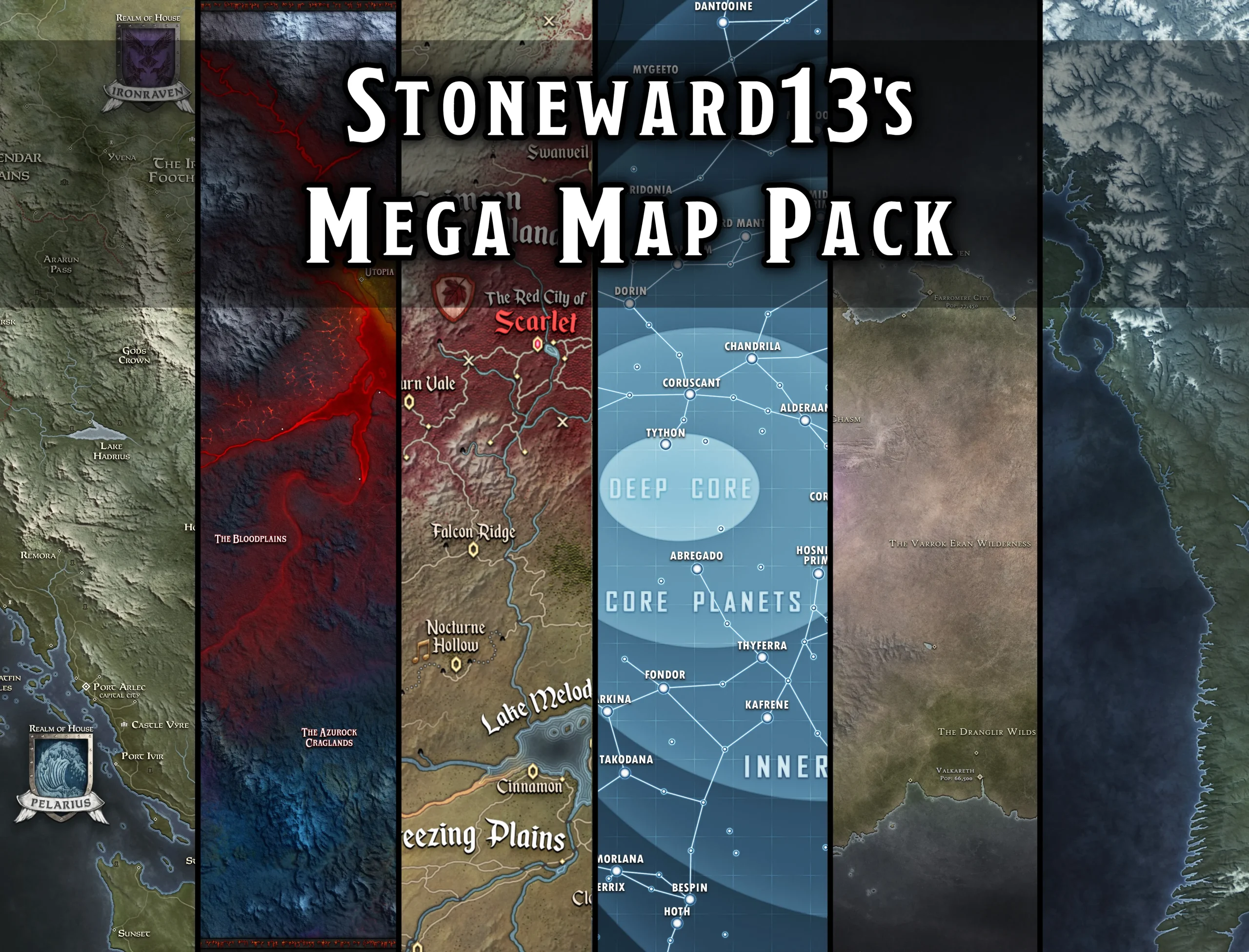 Stoneward13’s Mega Map Pack Bundle