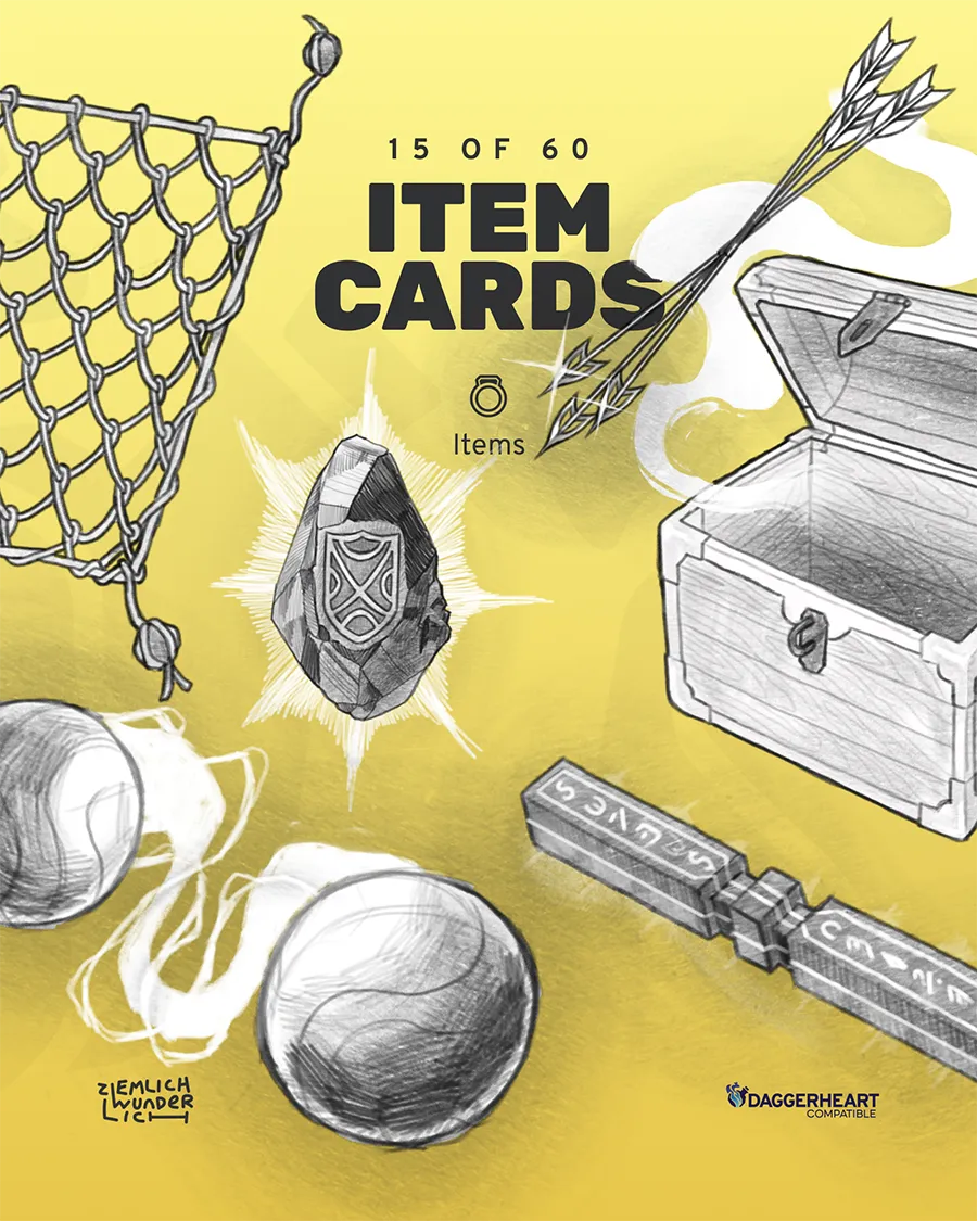 Item Cards – Daggerheart™ Compatible