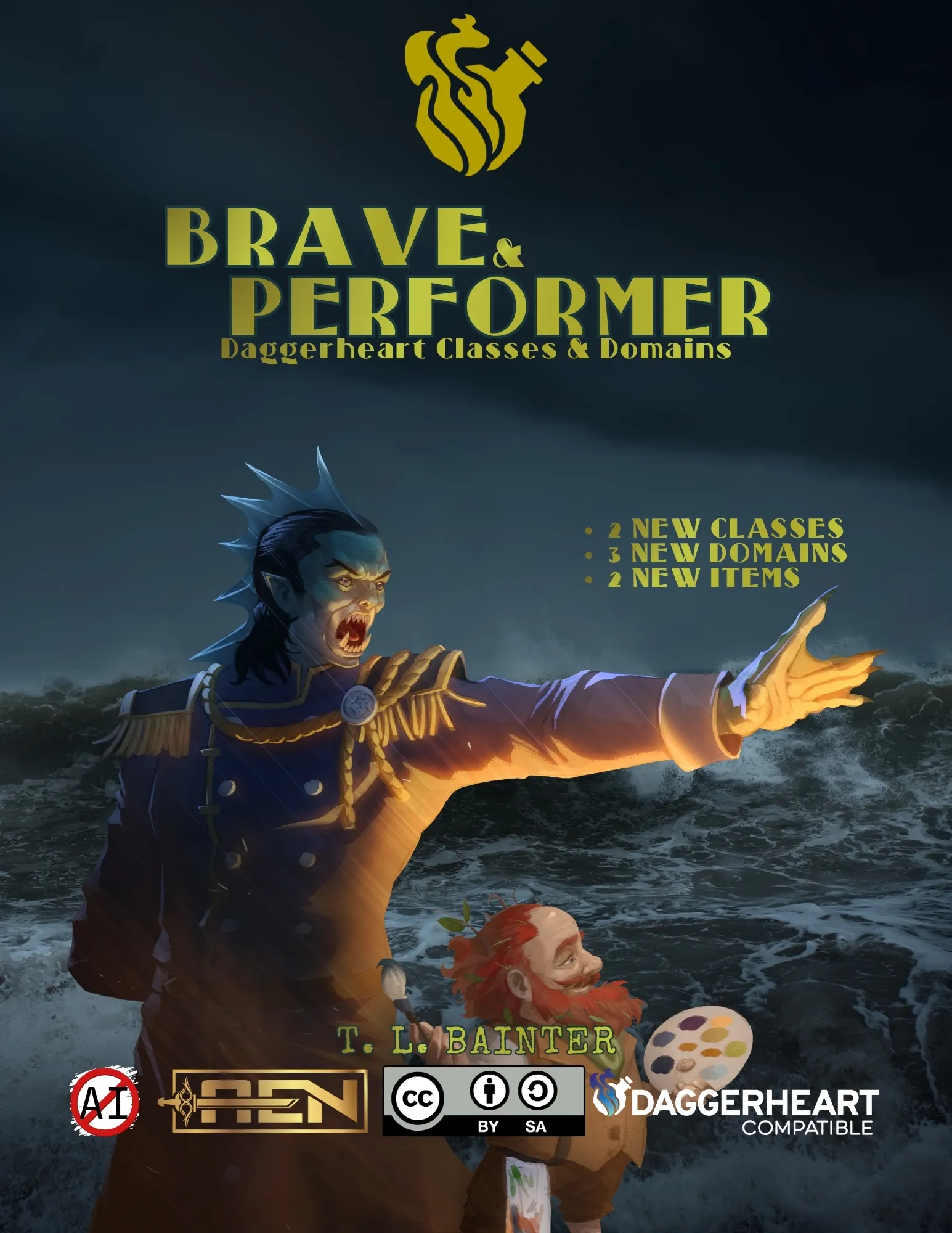 Brave and Performer | Daggerheart Classes and Domains