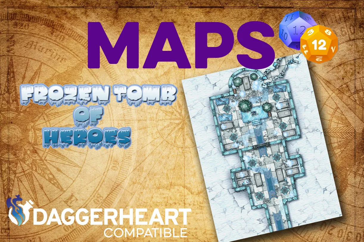 Frozen Tomb Map