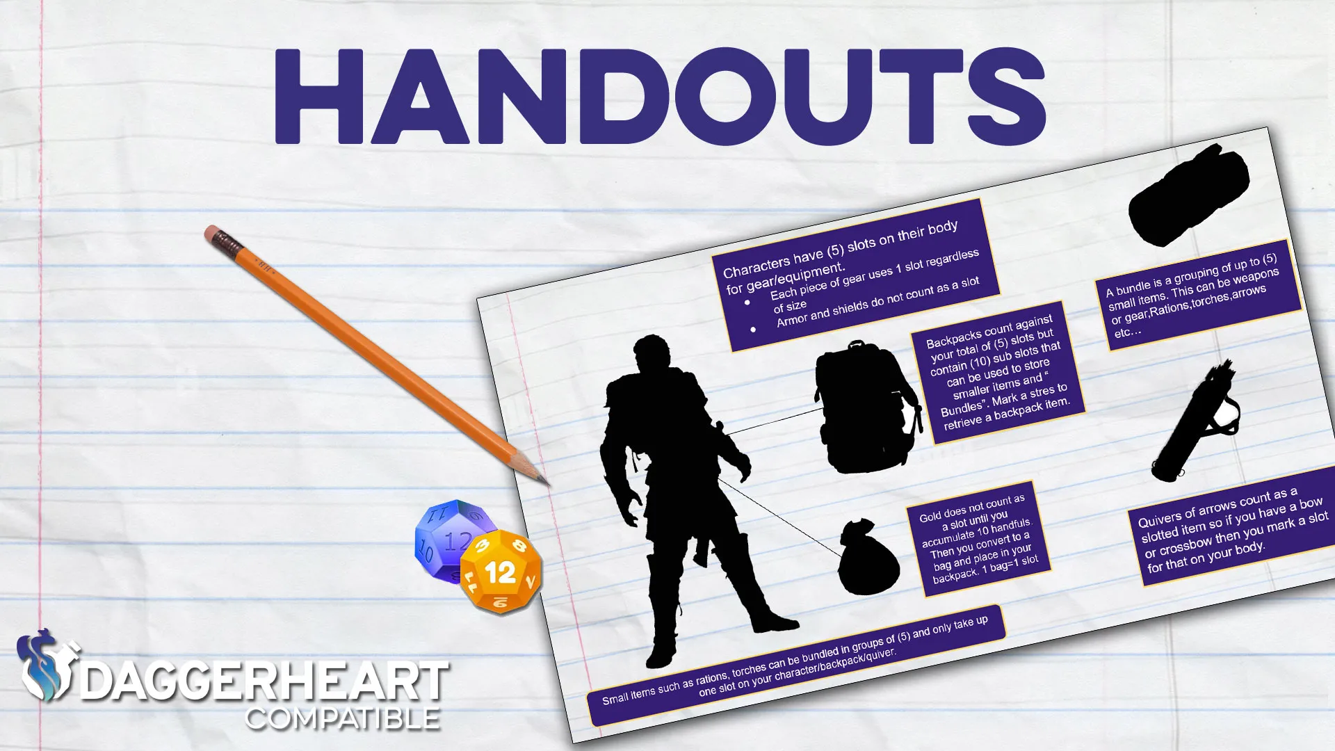 HANDOUT: Custom Gear slot rules