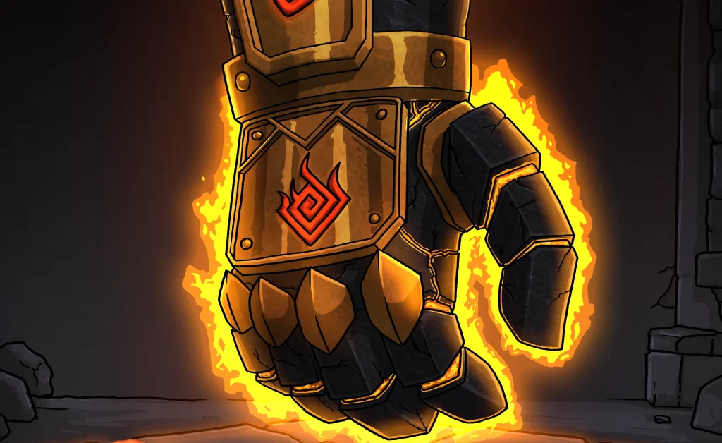 Saturak's Flaming Fists