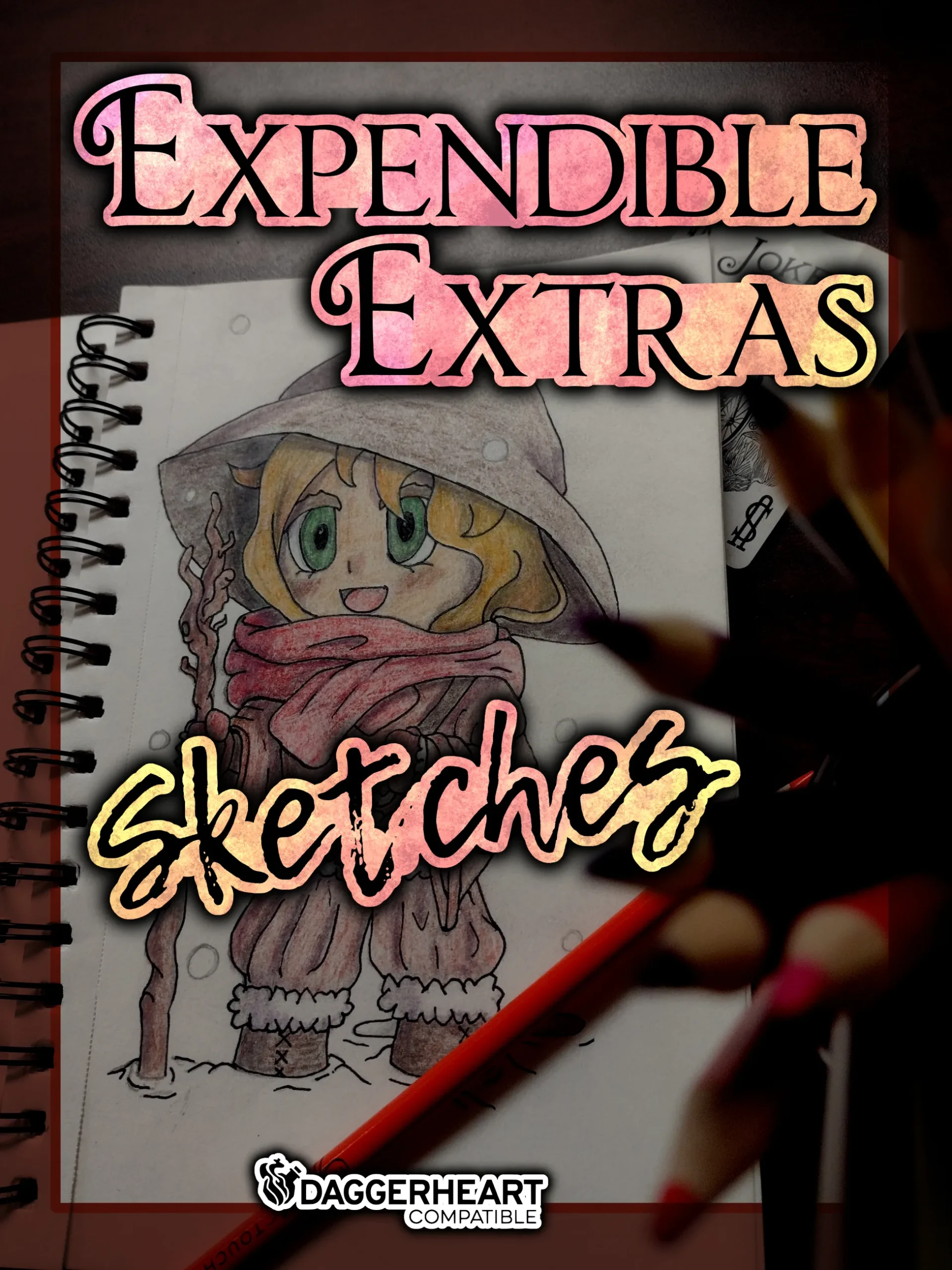 Expendable Extras: Sketch Book