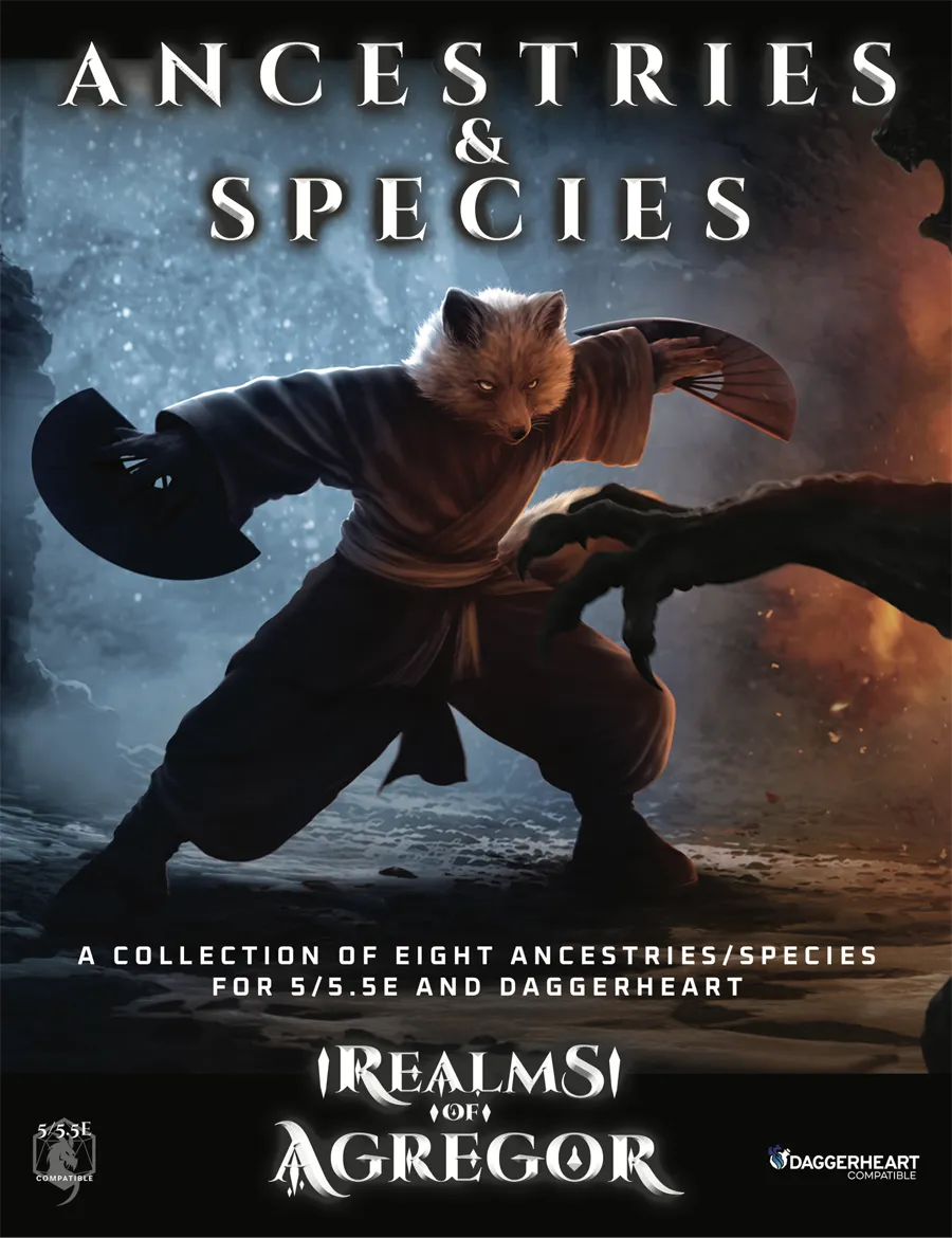 Realms of Agregor – Ancestries & Species