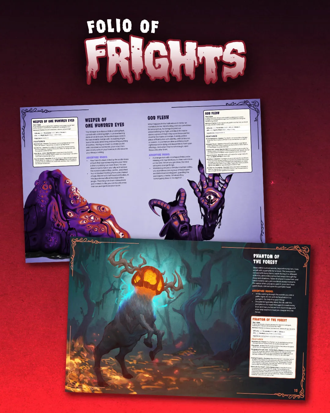 Folio of Frights preview
