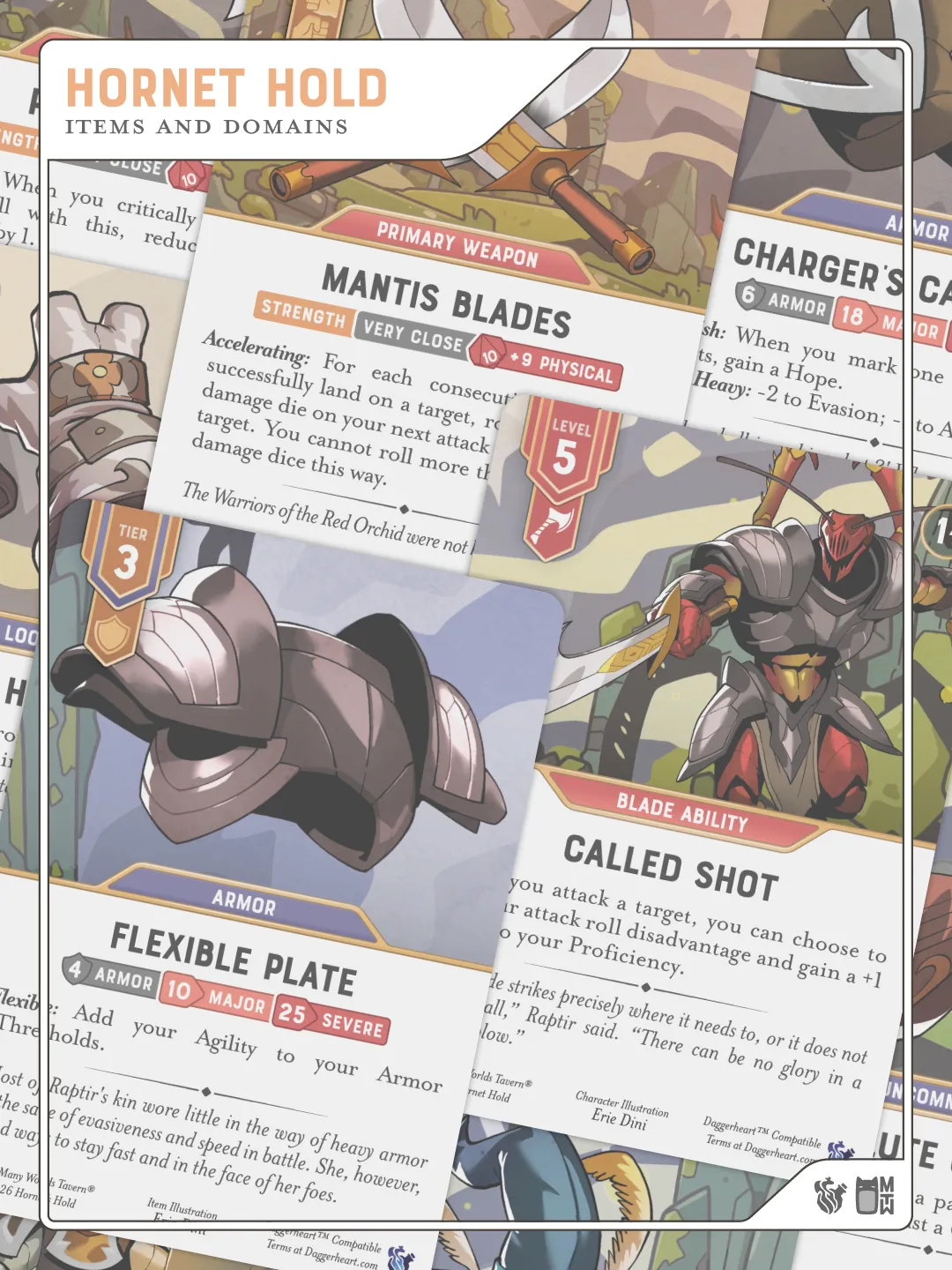 Hornet Hold Items and Domains