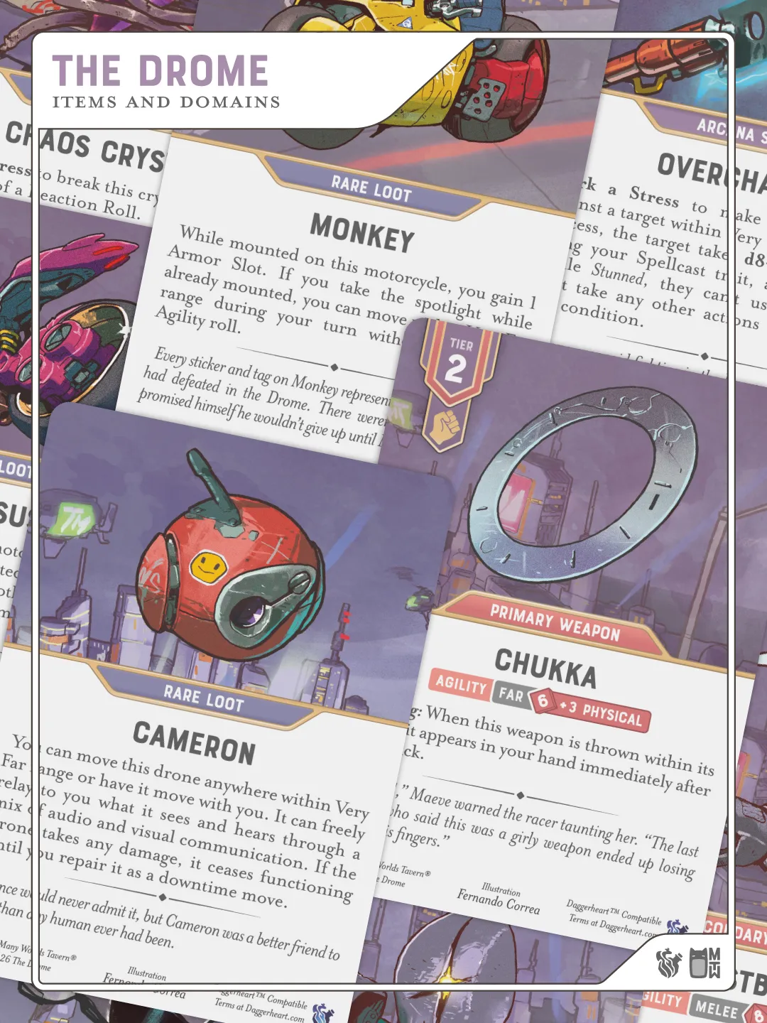 The Drome Items and Domains