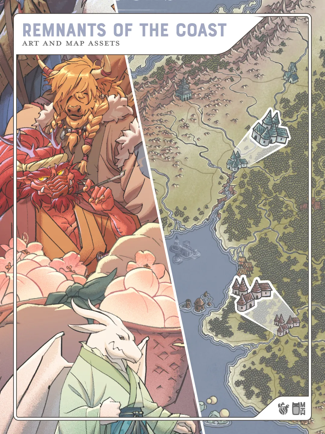 Remnants of the Coast – Art and Map Assets